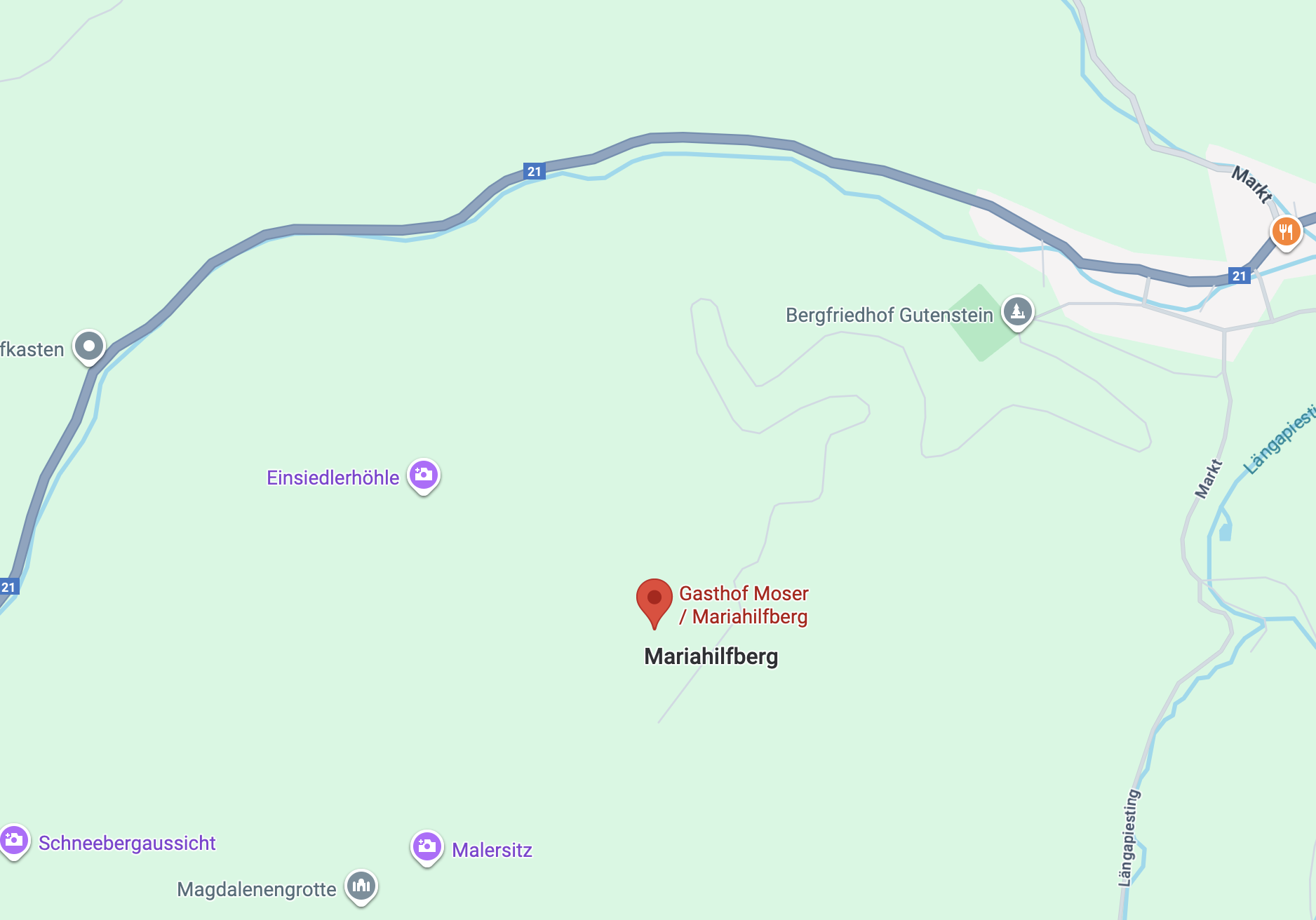 Gasthaus Moser 2770 Gutenstein